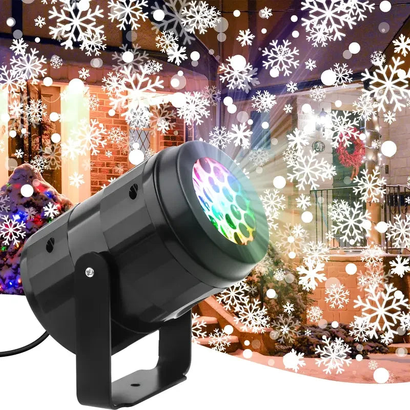 Winter Glow Snowflake Projector