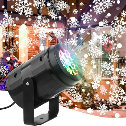 Winter Glow Snowflake Projector