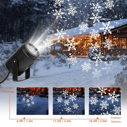 Winter Glow Snowflake Projector