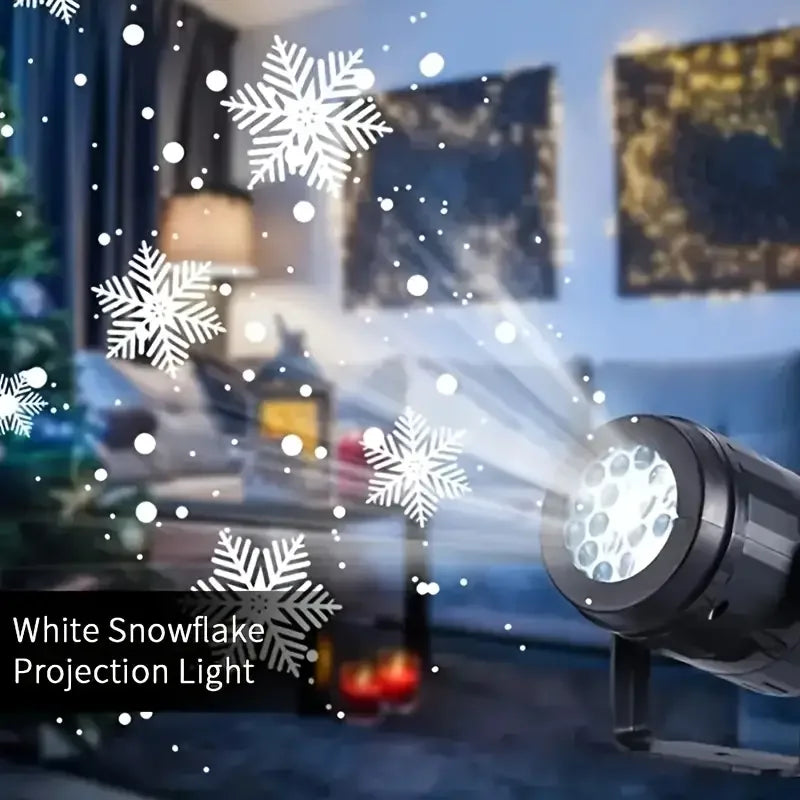 Winter Glow Snowflake Projector