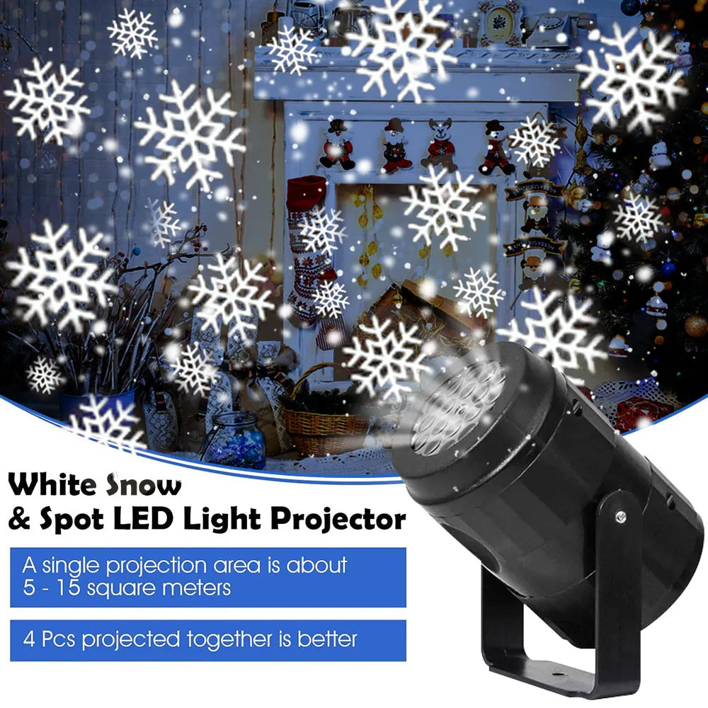 Winter Glow Snowflake Projector