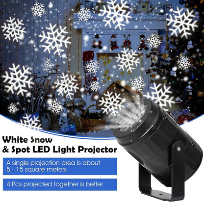 Winter Glow Snowflake Projector
