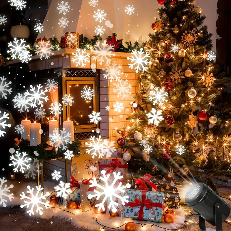 Winter Glow Snowflake Projector